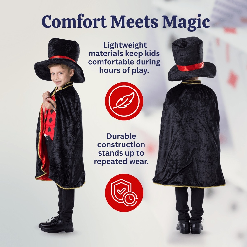 Magician Kids Costume Set (3)