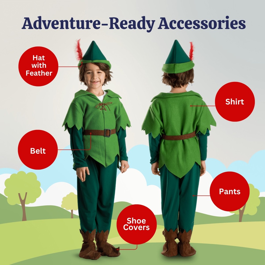 Peter Pan Kids Costume (4)