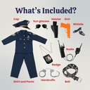Deluxe Police Officer Kids Costume (1)
