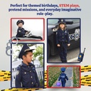 Deluxe Police Officer Kids Costume (4)