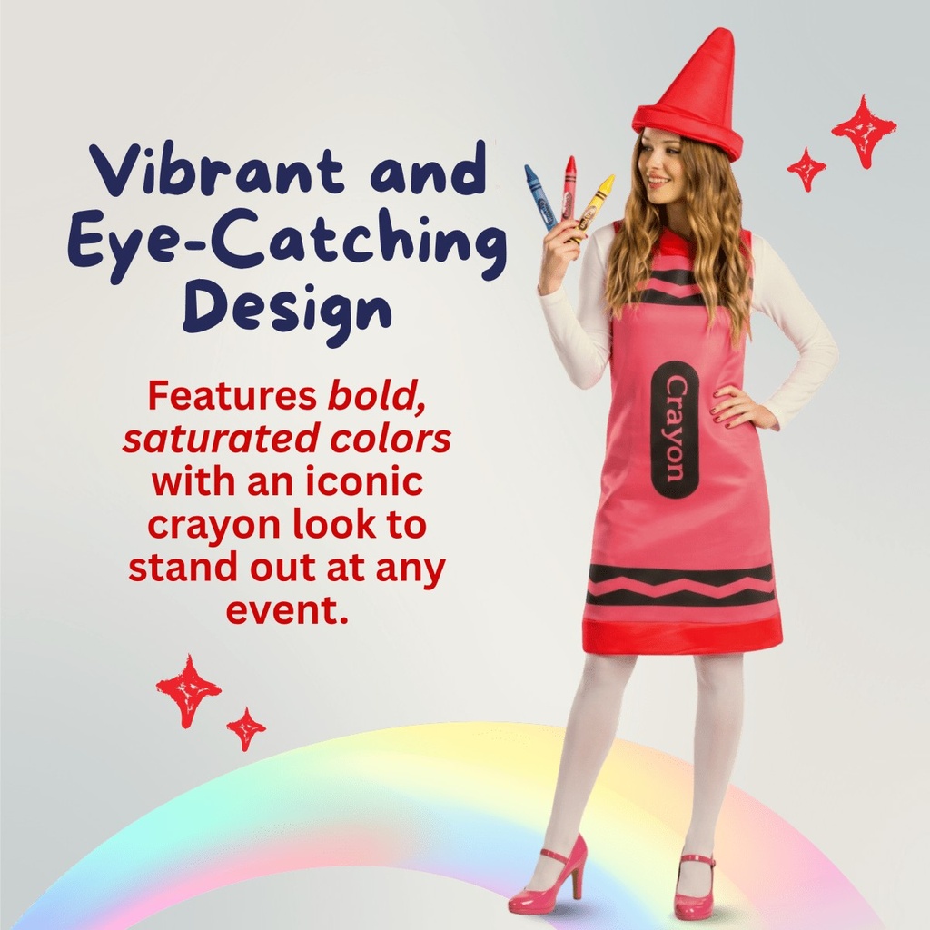 Red Crayon Kids Costume (3)