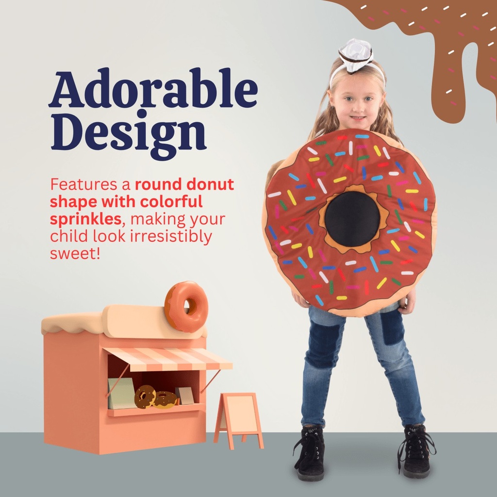 Sprinkle Doughnut Kids Costume (1)