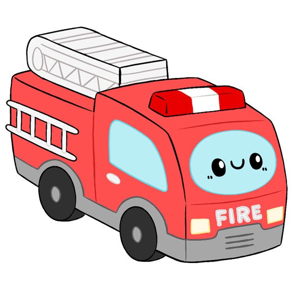 Squishable GO! Fire Truck Plush, 12 inch (2)