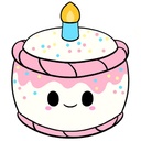 Squishable Comfort Food Happy Birthday Cake Plush (2)