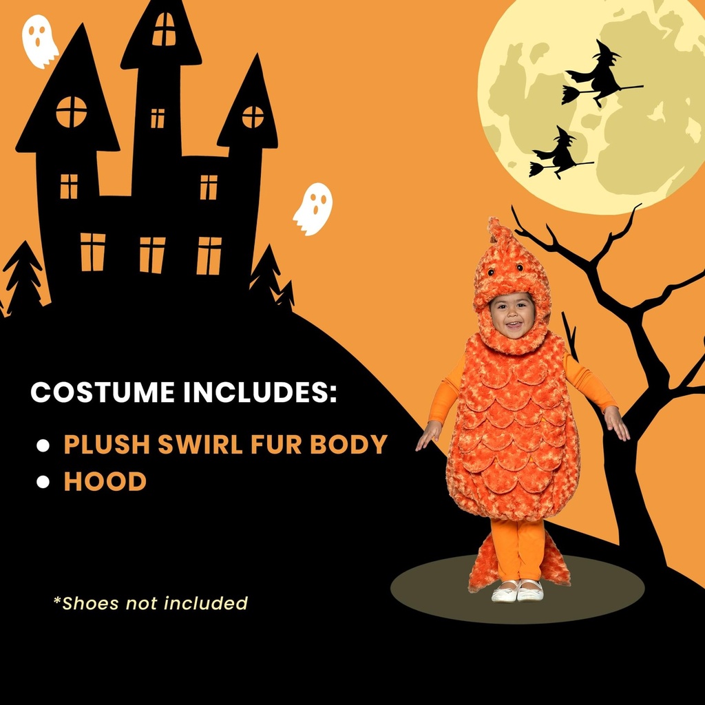 Plush Goldfish Toddler Costume (3)