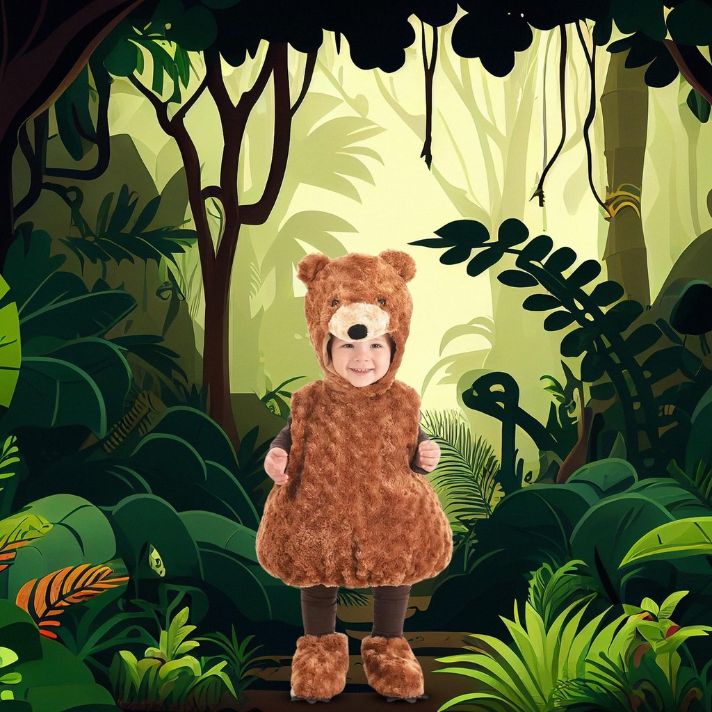Teddy Bear Toddler Costume (2)