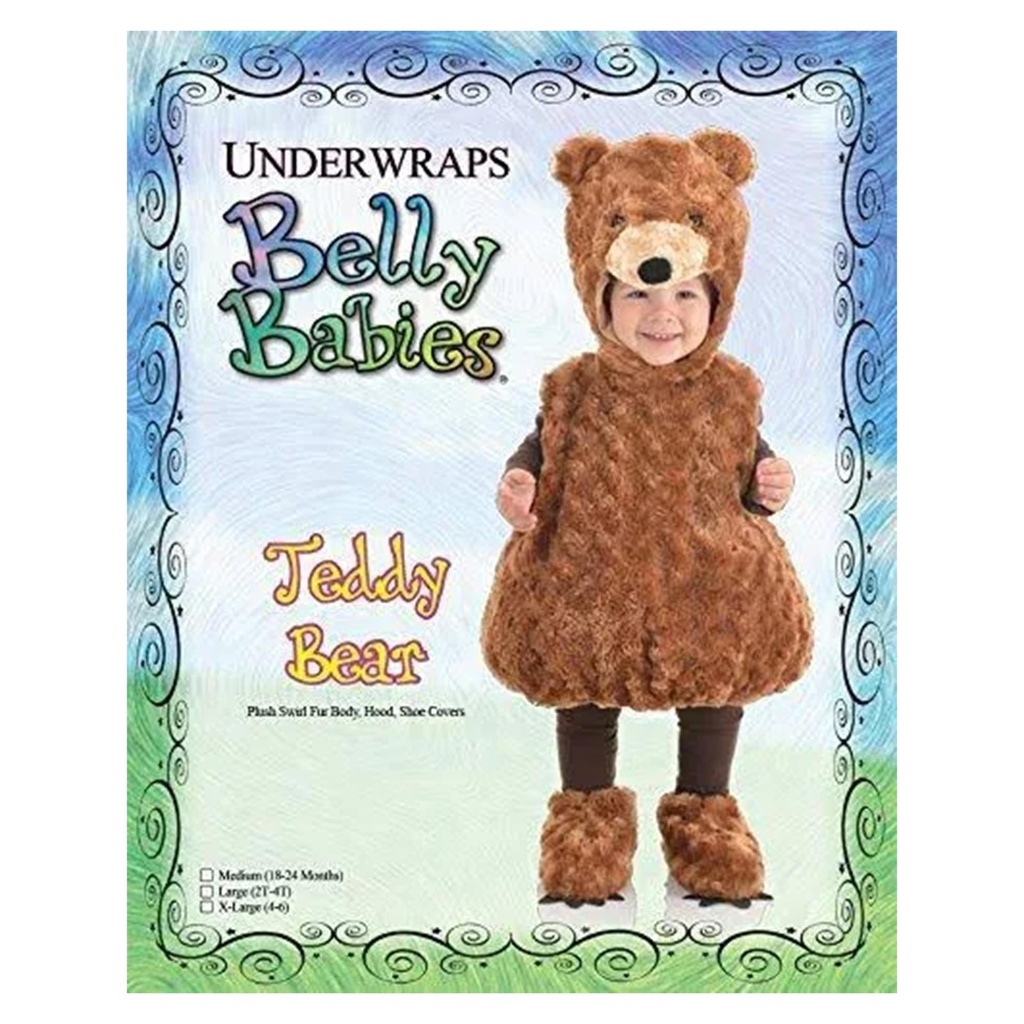 Teddy Bear Toddler Costume (3)