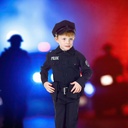 Policeman Kids Costume Set (2)