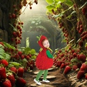 Strawberry Toddler Costume (2)
