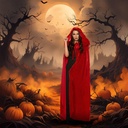 Velvet Cape with Deluxe Hood - Adult (1)