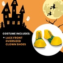 Oversized Yellow Clown Shoes - Adult (3)