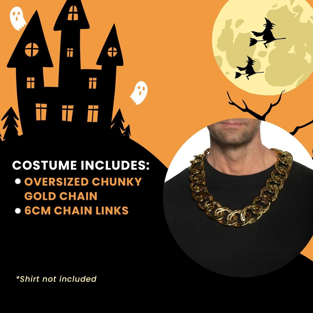 Chunky Gold Chain - Adult (3)