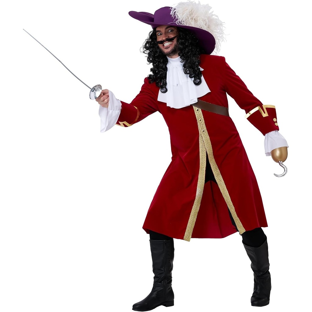 Vengeful Captain Hook Adult Costume (2)