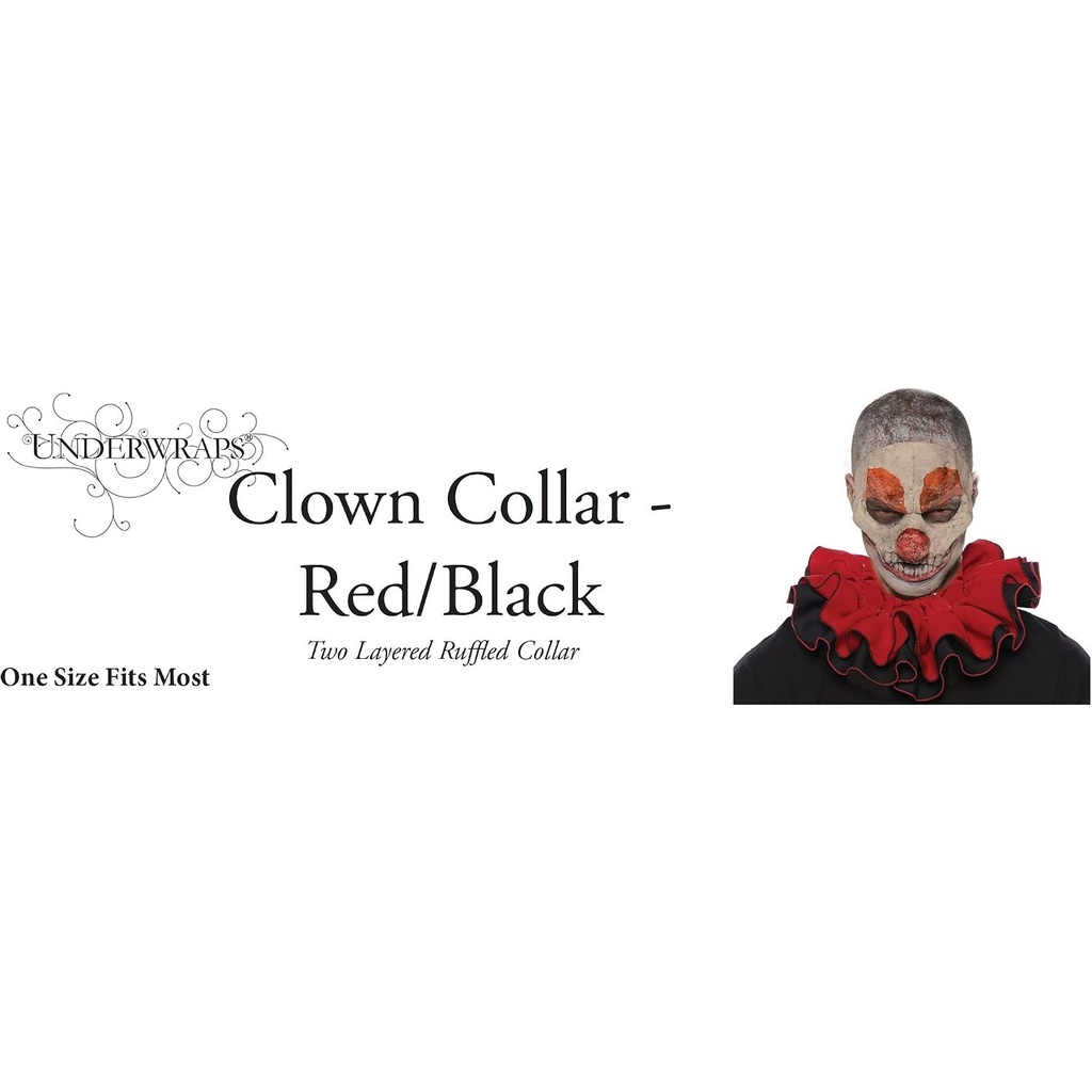 Vinyl Reversible Clown Collar (1)