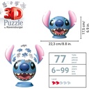 Disney Stitch 3D Puzzle Ball with Ears, 72 Pieces (4)