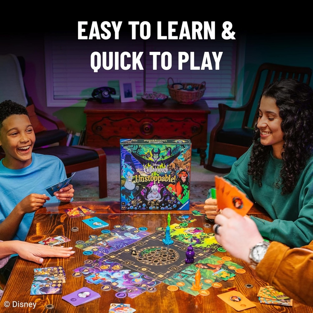 Disney Villainous: Unstoppable! Family Board Game (2)