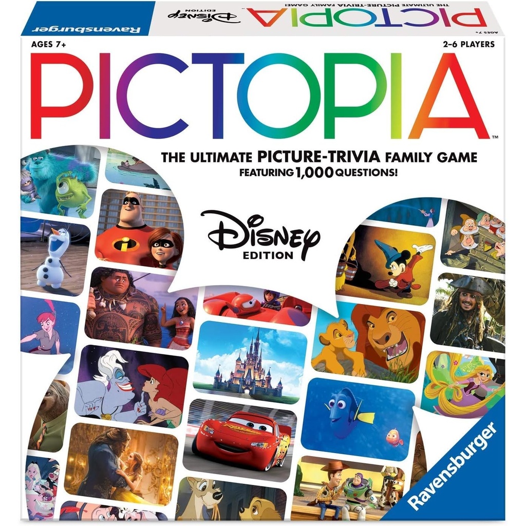 Pictopia: Disney Edition Family Trivia Game (1)