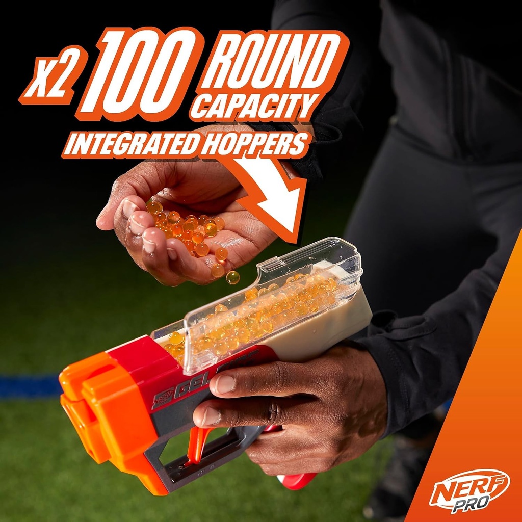 Nerf Pro Gelfire Dual Wield Gel Blaster 2-Pack with 5,000 Rounds (3)