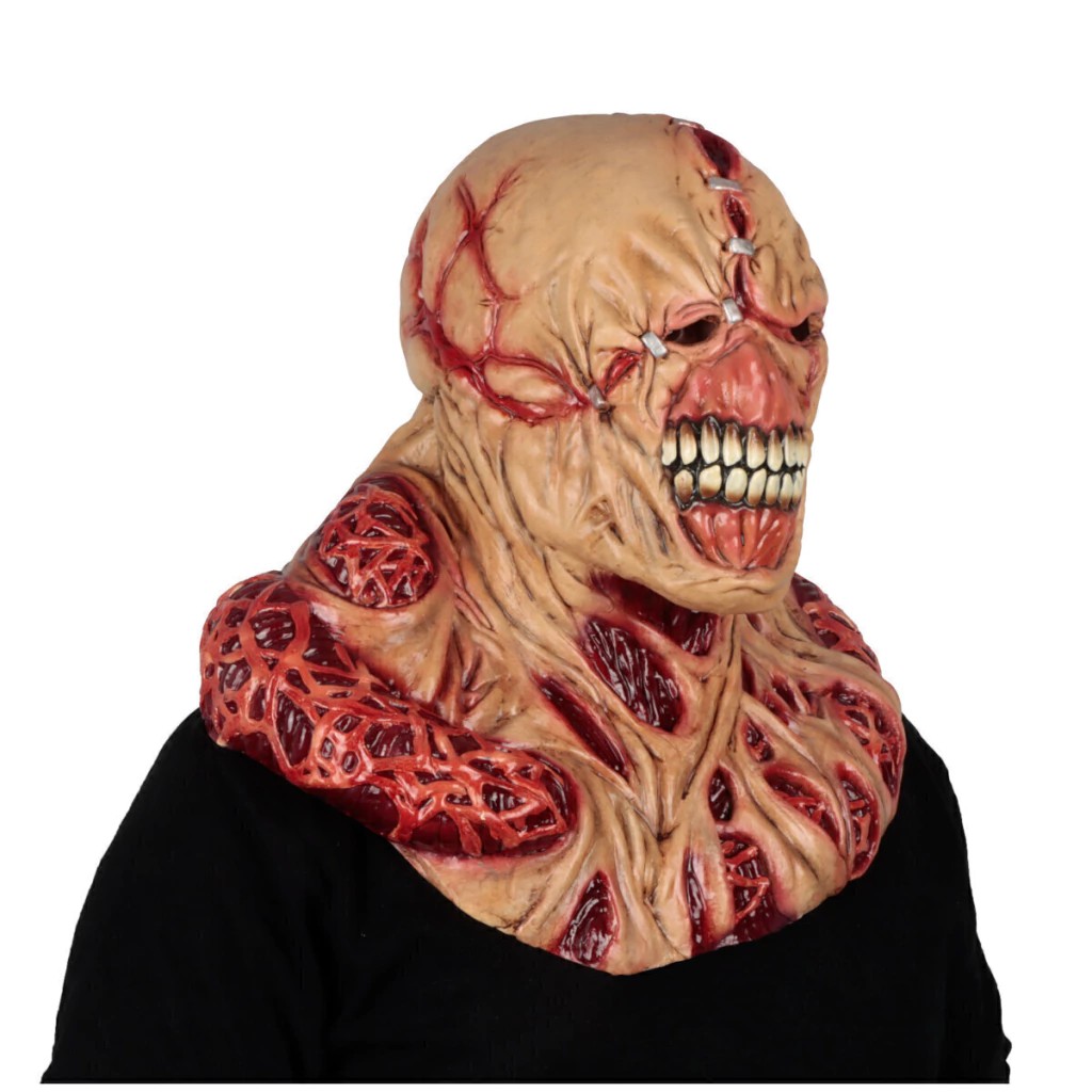 Resident Evil Nemesis Deluxe Latex Mask with Neck (1)