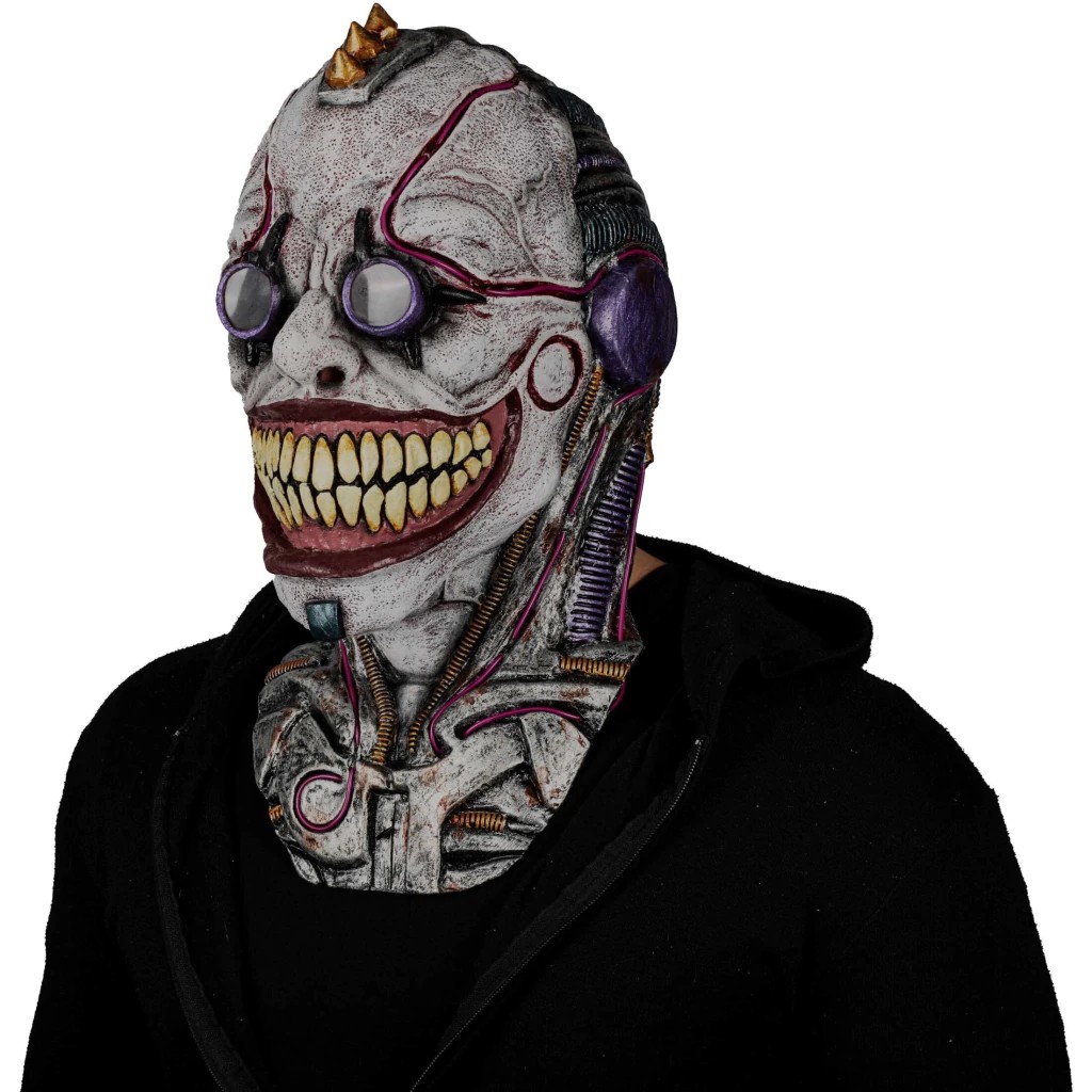 Glasses Smile Long Neck Latex Mask (2)