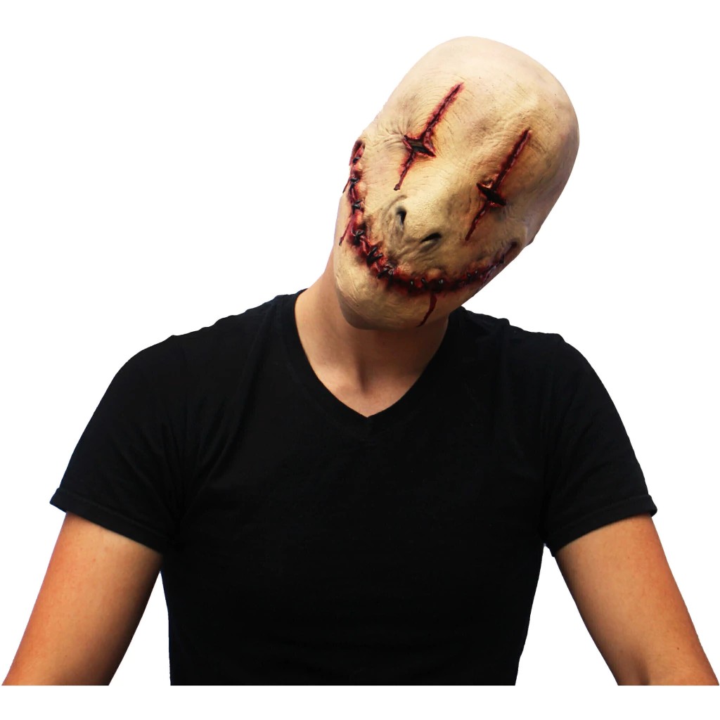 Smiley Full Head Latex Mask (1)