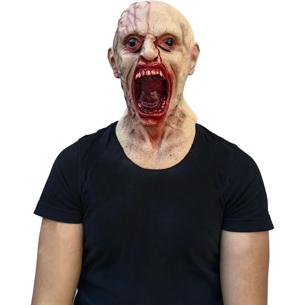 Infected Zombie Full Head Latex Mask (2)