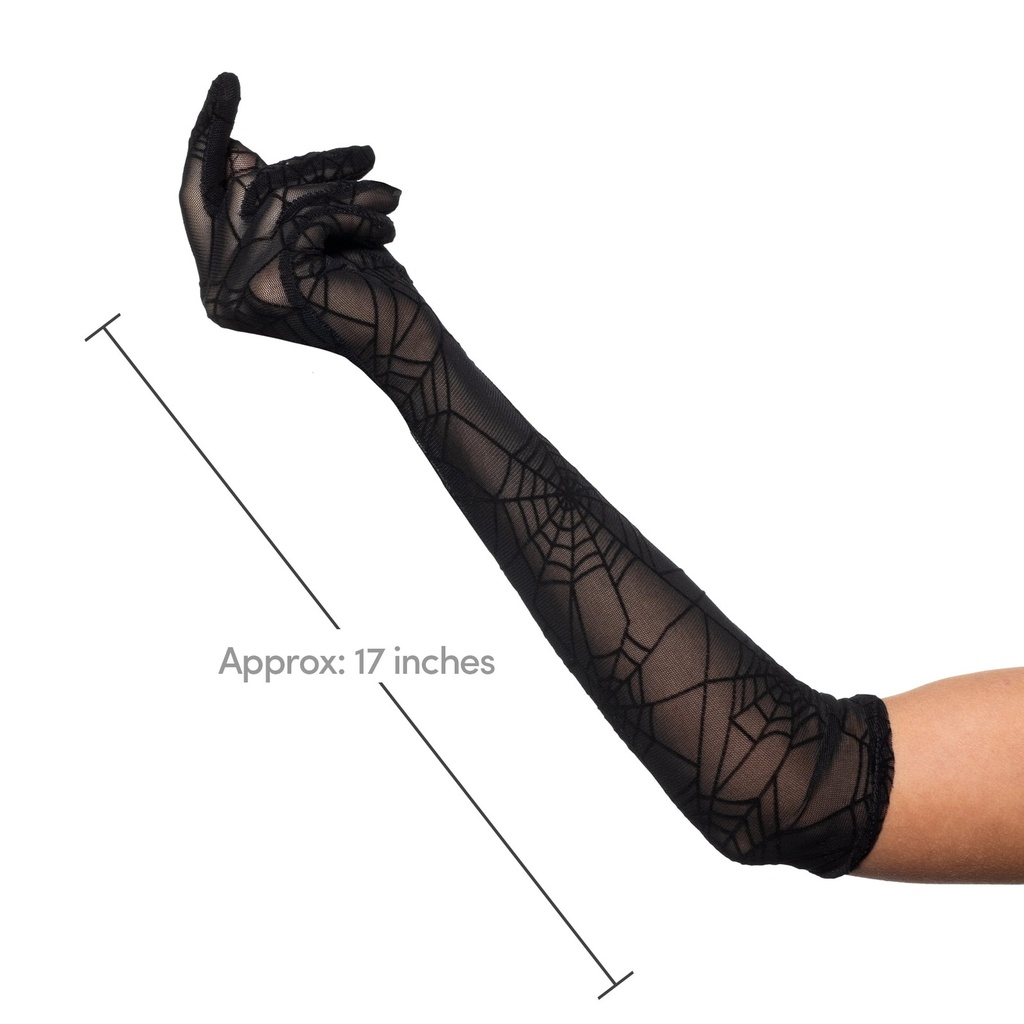 Spiderweb Lace Gloves (2)