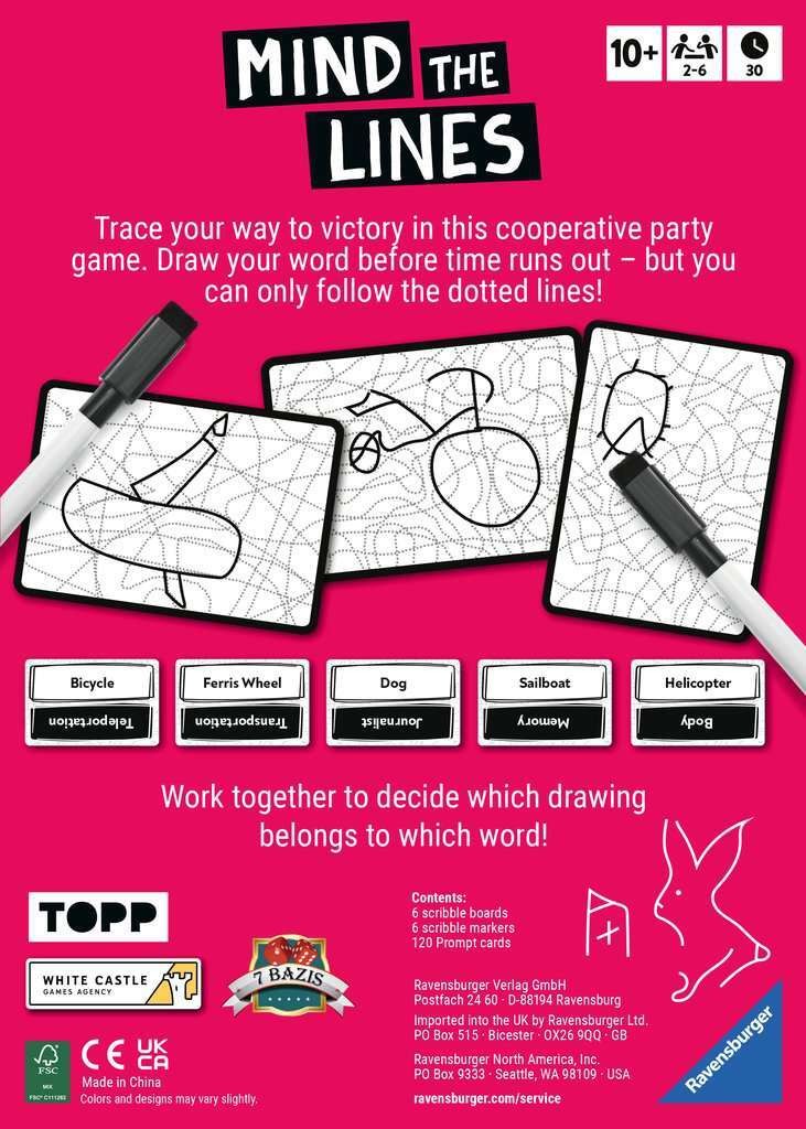 Mind the Lines Drawing Party Game