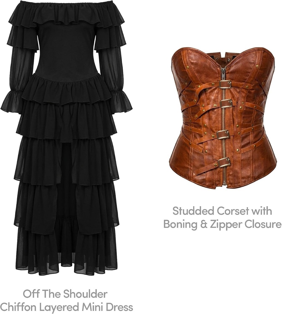 Blackheart Pirate Adult Costume