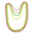 80's Neon Bead Necklaces (4 pcs) 2