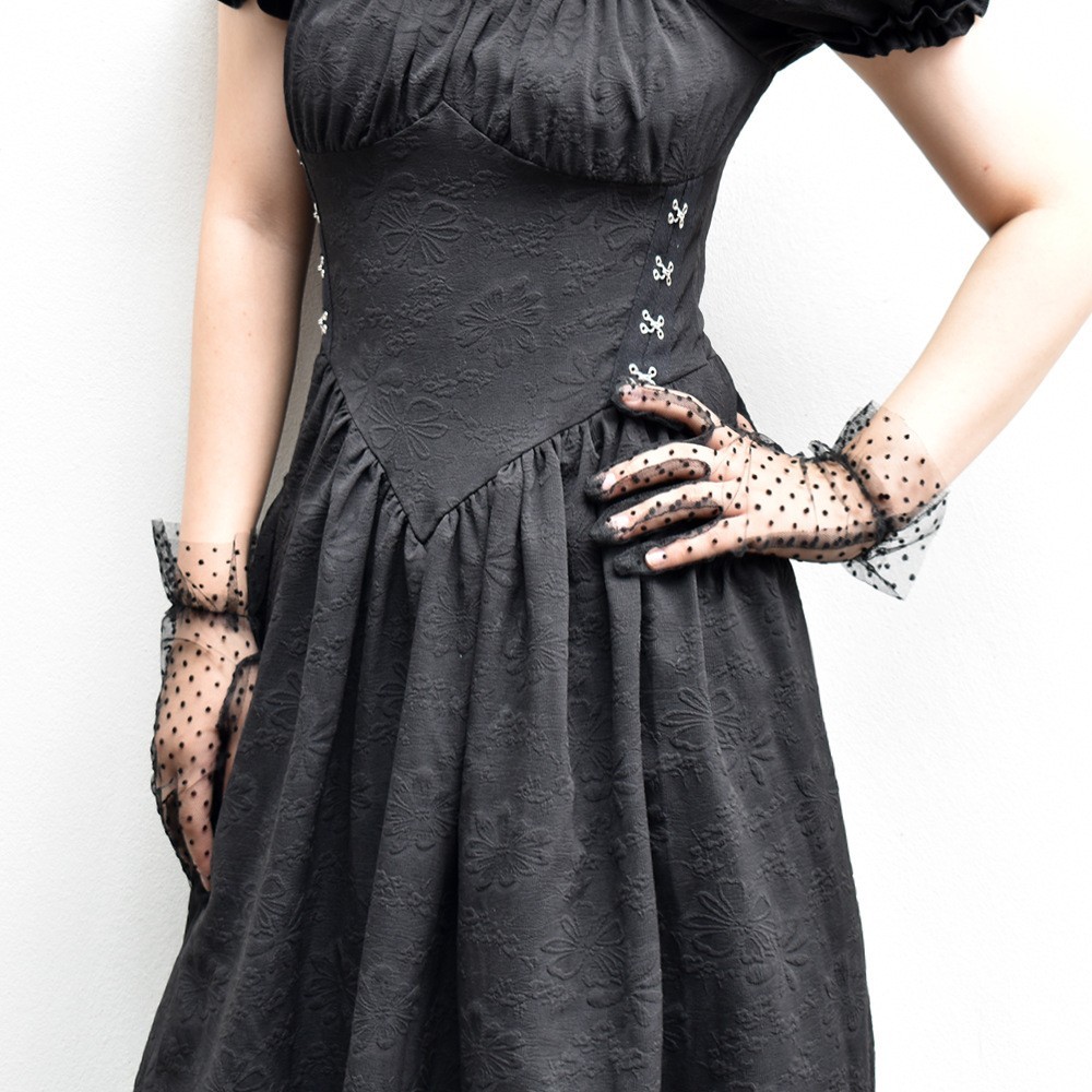 Short Lace Gloves - Adult 1