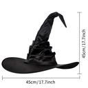 Black Witch Hat 58cm 2