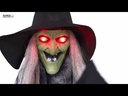 Hanging Witch with Light, Sound & Movement, 110 cm – video