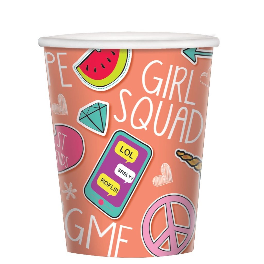 (12)Cup 9Oz. Selfie Celebratio