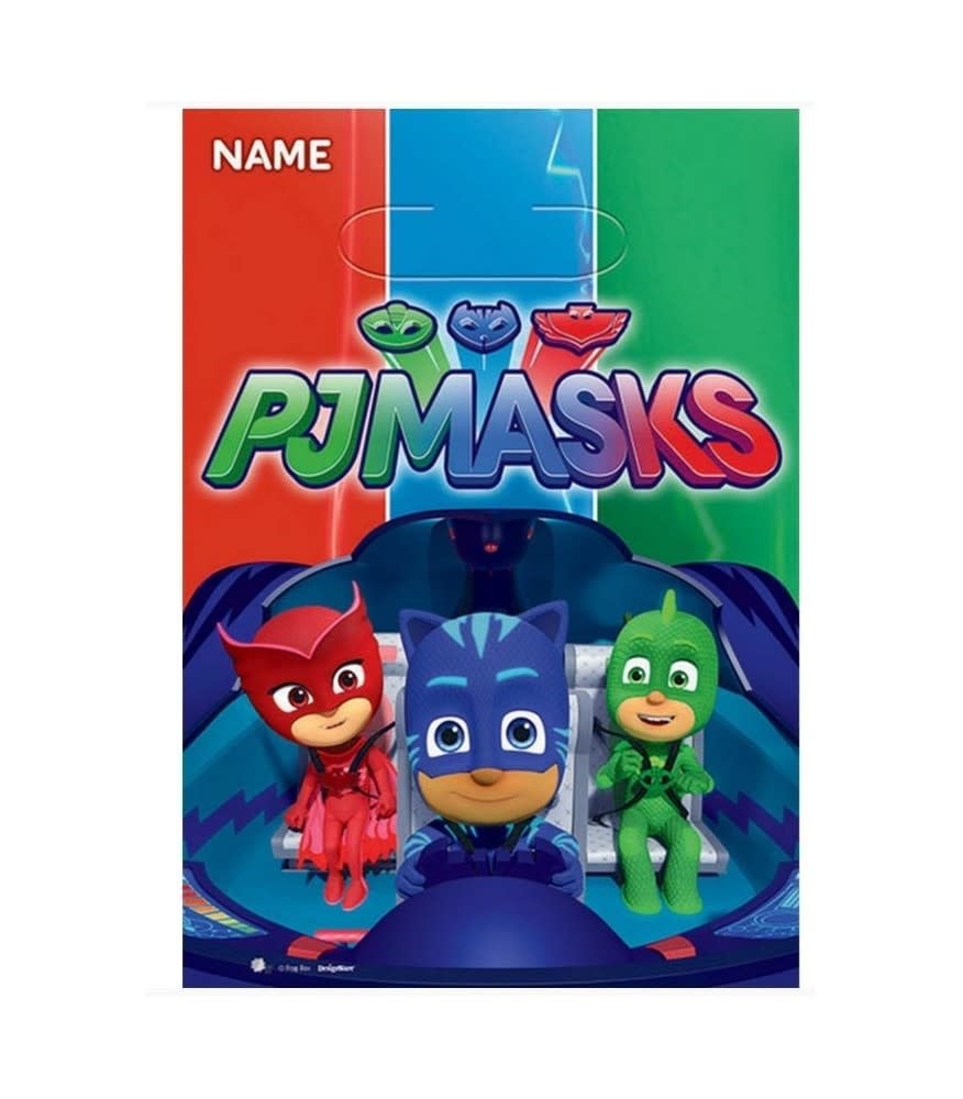 (8)Bag Fld Loot Pj Masks Containers