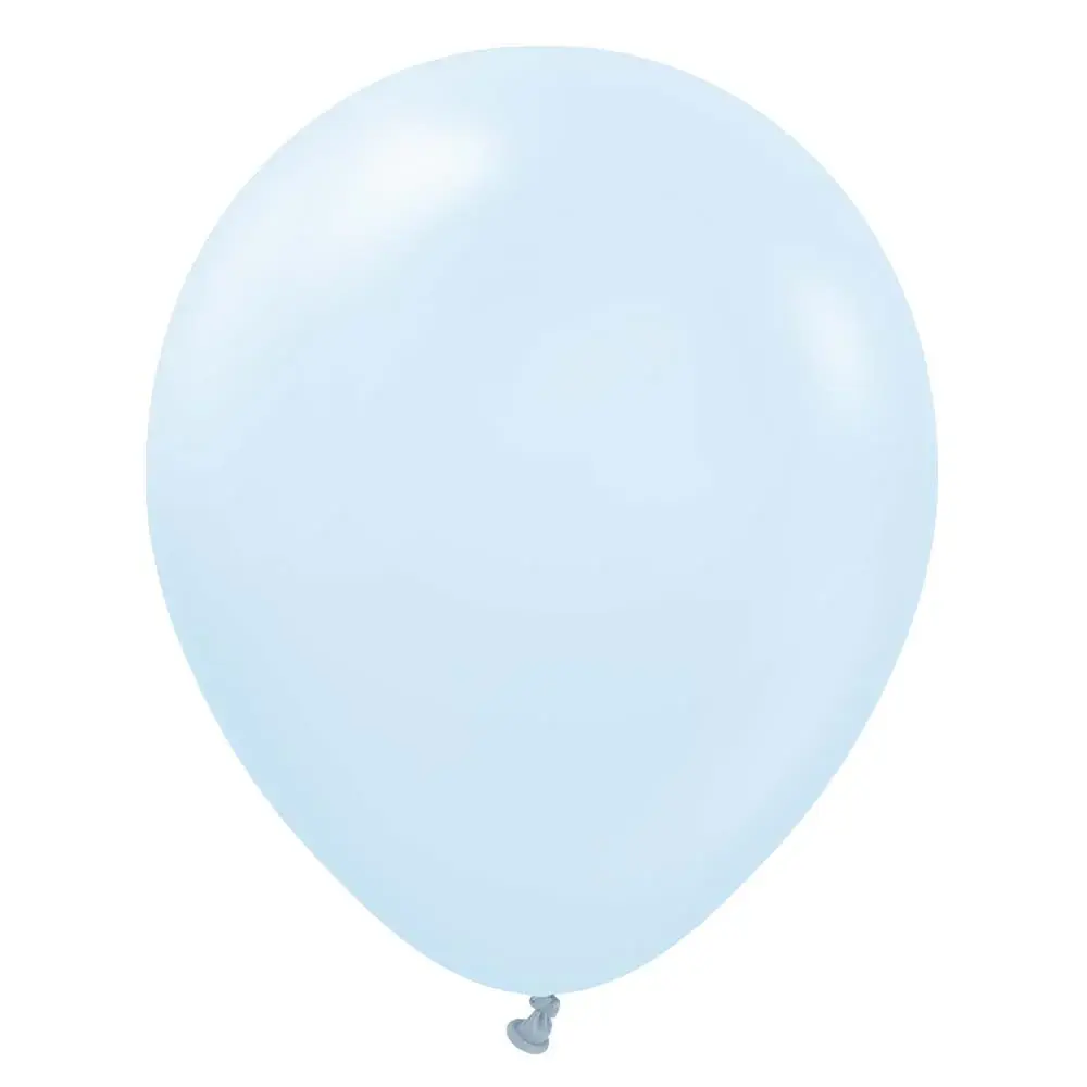 12 Inch Macaron baby Blue Balloon