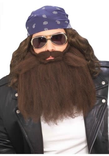 14 Inch Beard/Moustache-Brown