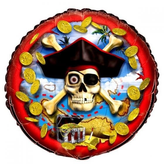 17" Gold Tooth Pirate