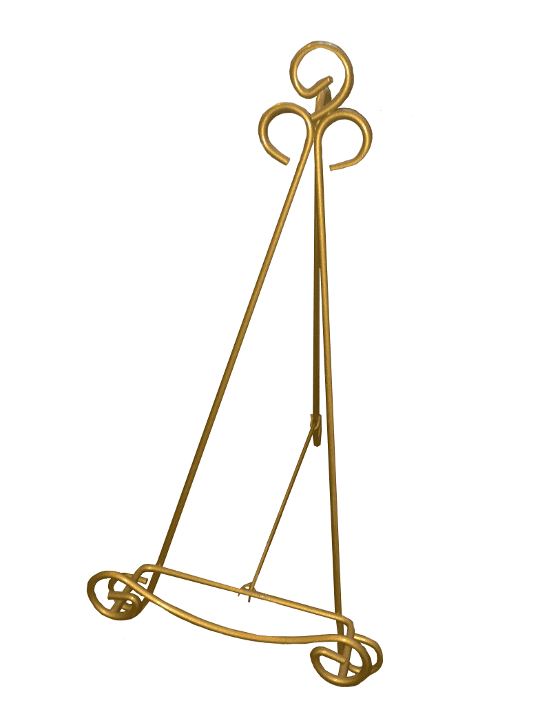 17Inch Mtl Easl - Gold Home Accessories