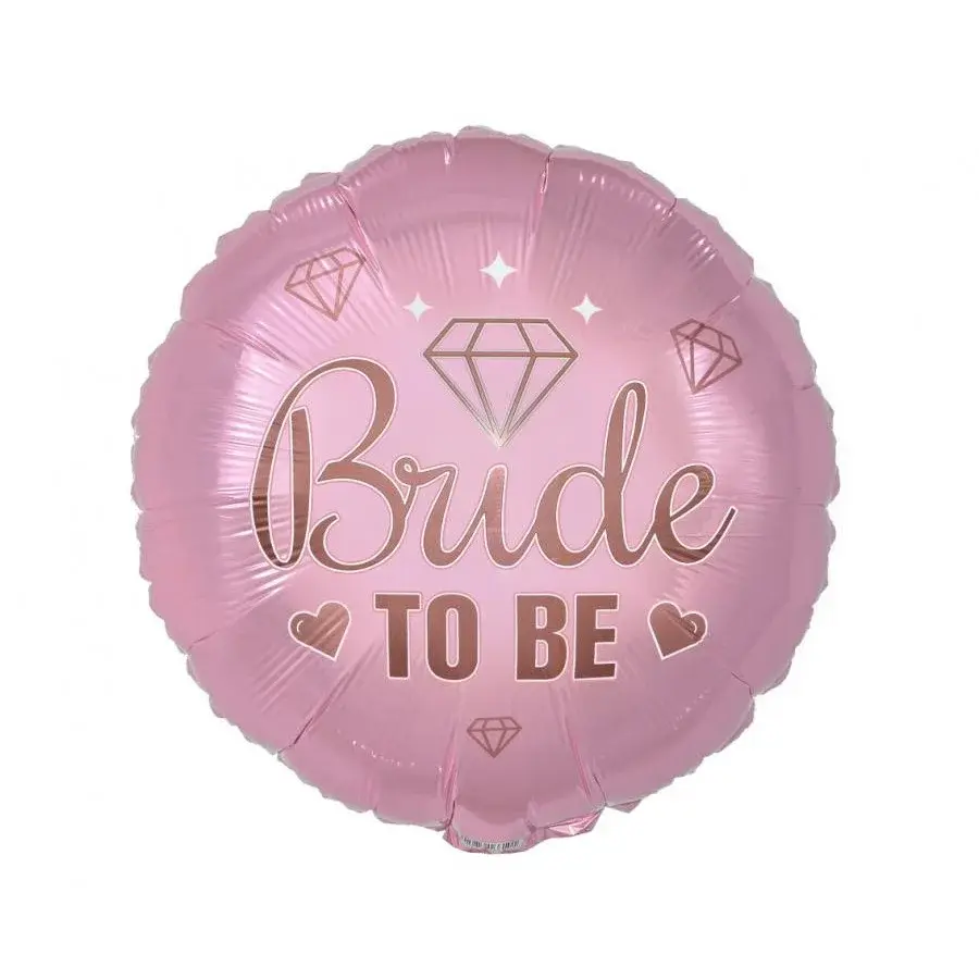 18 Inch Foil Balloon-Bride to Be Pink