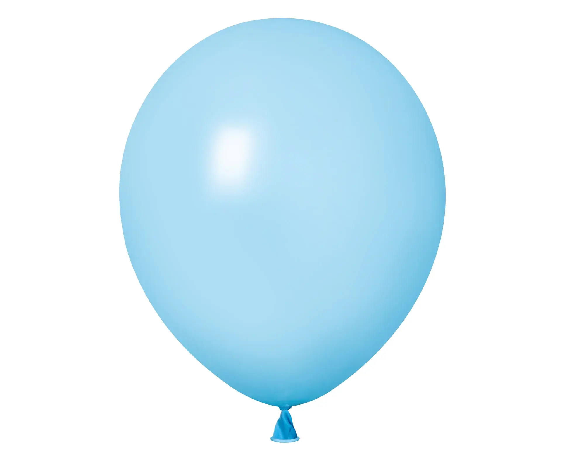 18 Inch Round Latex Balloons 25ct-Light Blue
