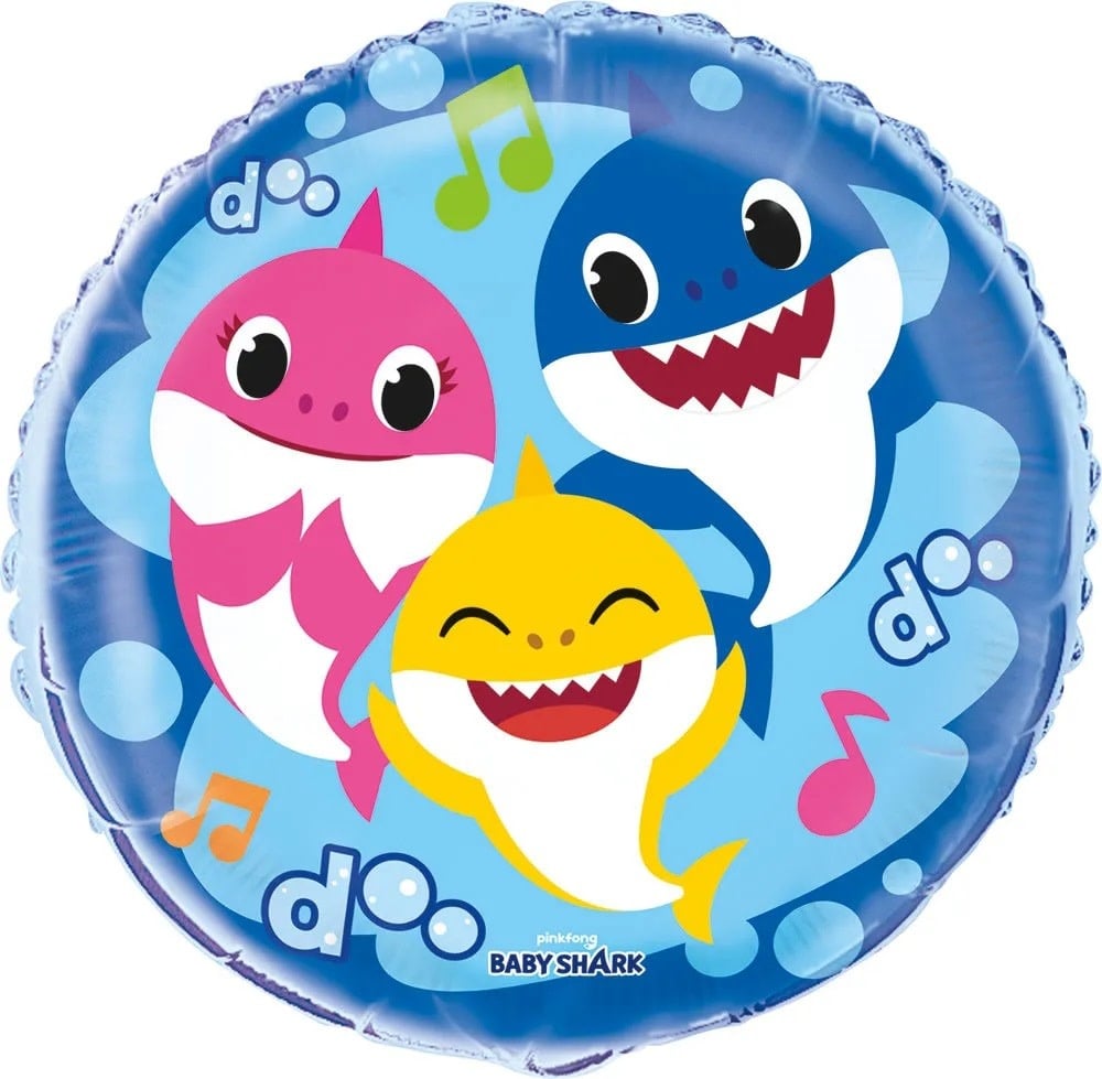 18" BABY SHARK - PKG