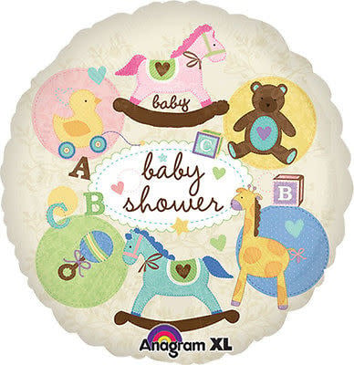 18 Inch Foil Balloon Baby Shower Animals 