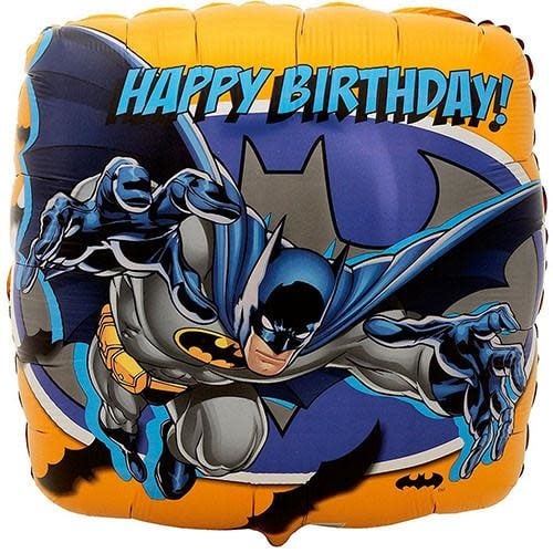18" Foil Balloon Batman Bday