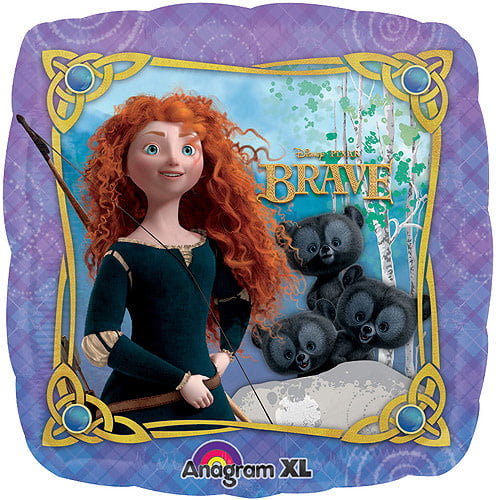 18 Inch Mylar Balloon-Brave