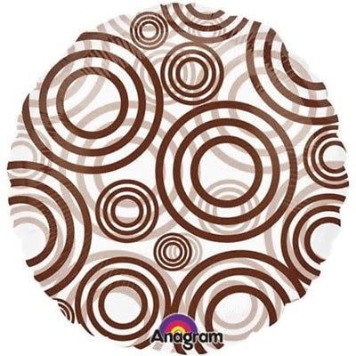 18" Magicolor Circles Brown