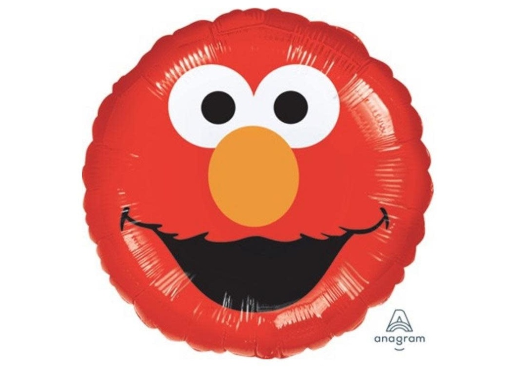 18" Mylar - Elmo Smiles