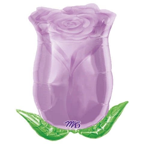 18'' Lavender Rose Bud Shape