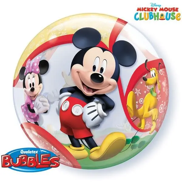 22 Inch Mylar Balloon Mickey & Friends Bubble