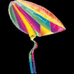 24'' Rainbow Kite Shape Balloon